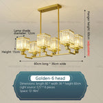 Crystal Chandelier: Modern Light Luxury for Living Room, Bedroom, Restaurant, Villa, Hotel