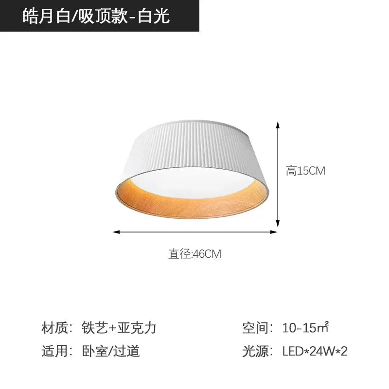 Minimalist Personality Bedroom Lamp LED Study Chandelier