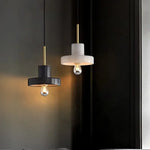 Marble Pendant Light: Modern Bar Fixture Hanging Chandelier