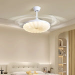 Full Spectrum LED Ceiling Fan Light Frequency Conversion, Ideal for Children's Bedroom