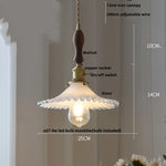 White Glass LED Pendant Light Fixture Modern Hanging Lamp