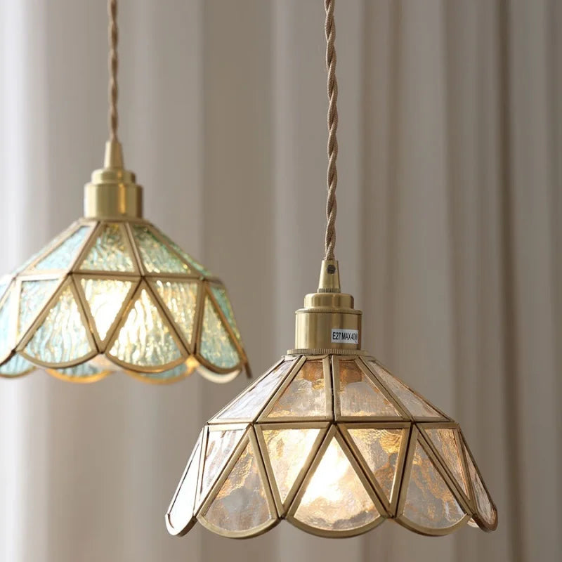 Nordic LED Pendant Lights Adjustable Hanging Lamp Glass Kitchen Light