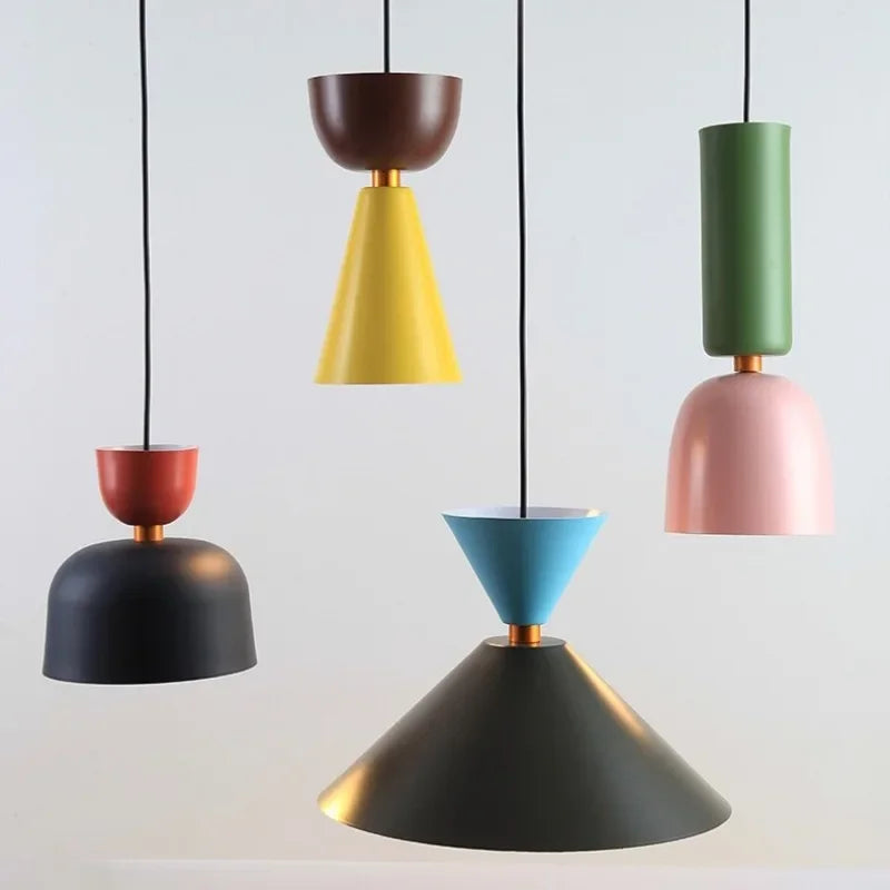 Macaron Pendant Light for Bedroom Kitchen Dining Room