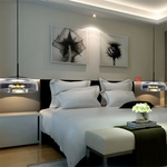 Nordic Glass Pendant Chandelier for Bedroom, Bar, and Restaurant