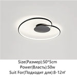 Love Shaped Ceiling Light for Bedroom, Living Room, Study, Restaurant