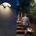 Motion Sensor LED Outdoor Wall Light - Waterproof IP65 Porch Garden Balcony Lamp