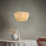 Wabi Sabi Handmade Fabric Led Chandelier for B&B Indoor Lighting