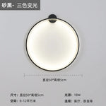 LED Wall Circle Lights for Bedroom Living Room Aisle Stairway