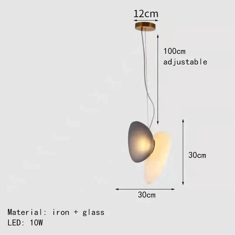 Nordic LED Pendant Chandelier for Dining Kitchen Study Bedroom Lighting