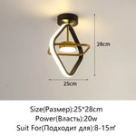 LED Surface Mounted Aisle Ceiling Lights for Home Lighting