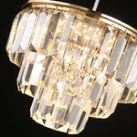 Crystal LED Pendant Light for Kitchen Island Living Dining Room Chandelier