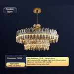 Crystal Chandelier: Modern Luxury for Living Room, Dining Room, Bedroom