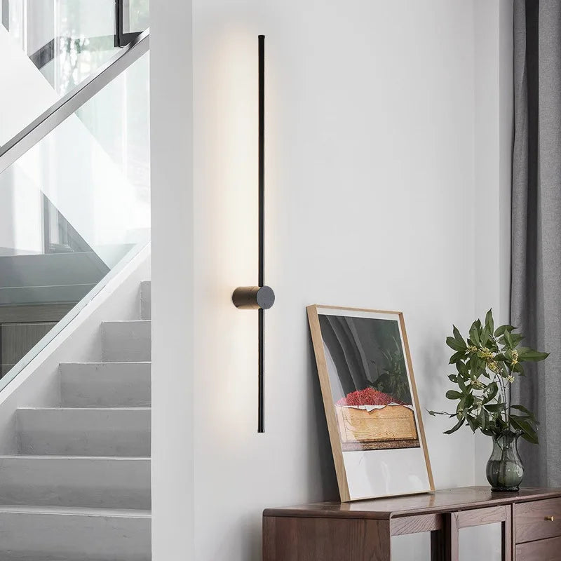 Modern Slim Wall Sconce & Ceiling Light for Bedroom Living Room