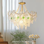Crystal Chandelier: Elegant Retro Lighting for Bedroom, Dining, Living Room & Cloakroom