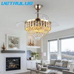 Smart Ceiling Fan with Remote Control and LED Light
