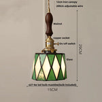 Afralia™ Blue Glass LED Pendant Light - Nordic Modern Hang Lamp