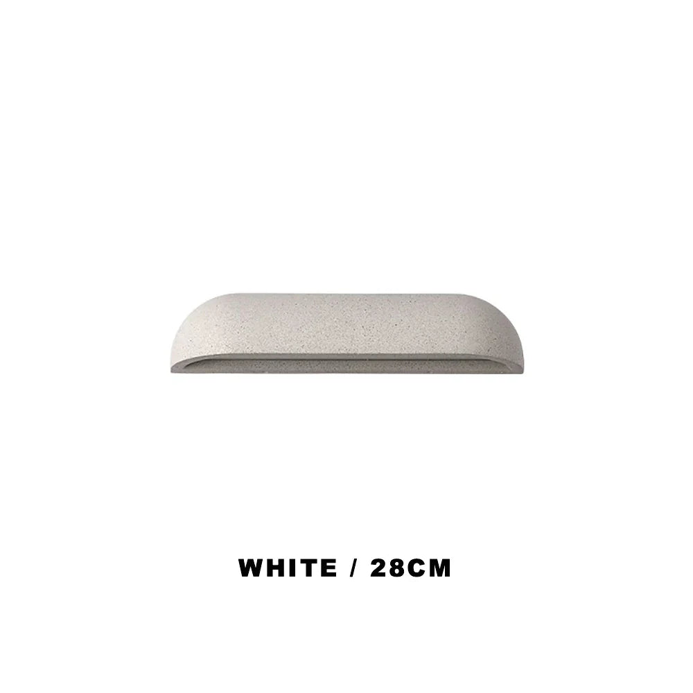 LED Outdoor Wall Lamp for Japanese Garden Stone Travertine Decoration