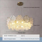 Crystal Chandelier: French Modern Light Luxury for Living Room, Dining Room, Bedroom