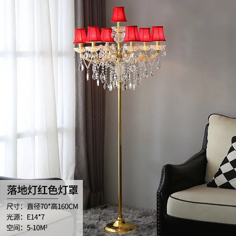 Crystal Table Light: Modern Luxury Nordic Indoor Lighting for Living Room Bedroom