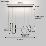 Scandinavian Style LED Pendant Lights for Home Decoration and Indoor Lighting.