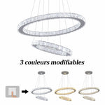 Crystal Chandelier: Luxury LED Pendant Lighting for Living & Dining Room