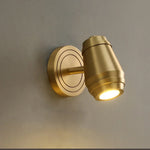 Brass Wall Lamp: Postmodern Minimalist Nordic Style for Bedroom, Apartment, or Living Room