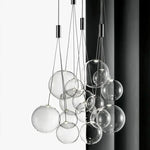 Glass Ball LED Pendant Lamps: Stylish Lighting for Kitchen, Bedroom, Living & Dining Room