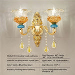 Luxury Ceramic Crystal Chandelier for Living Room, Bedroom, and Restaurant