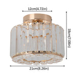 Glass Led Pendant Light Modern Ceiling Lamp Adjustable Living Dining Room