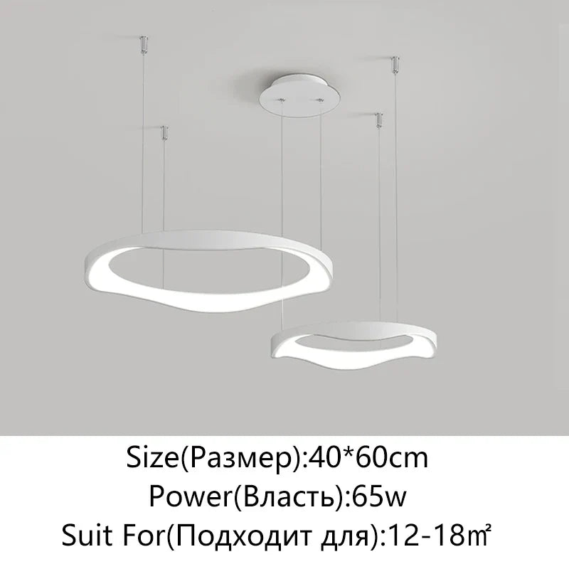 Minimalist LED Pendant Lamp for Living Room, Bedroom, and Restaurant