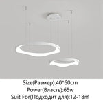 Minimalist LED Pendant Lamp for Living Room, Bedroom, and Restaurant