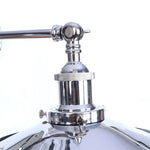 Silver Vintage LED Wall Light 2 Heads Industrial Loft Living Room Bathroom Stair Lamp