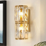 Modern Luxury Crystal Wall Sconce LED Light for Home Decor