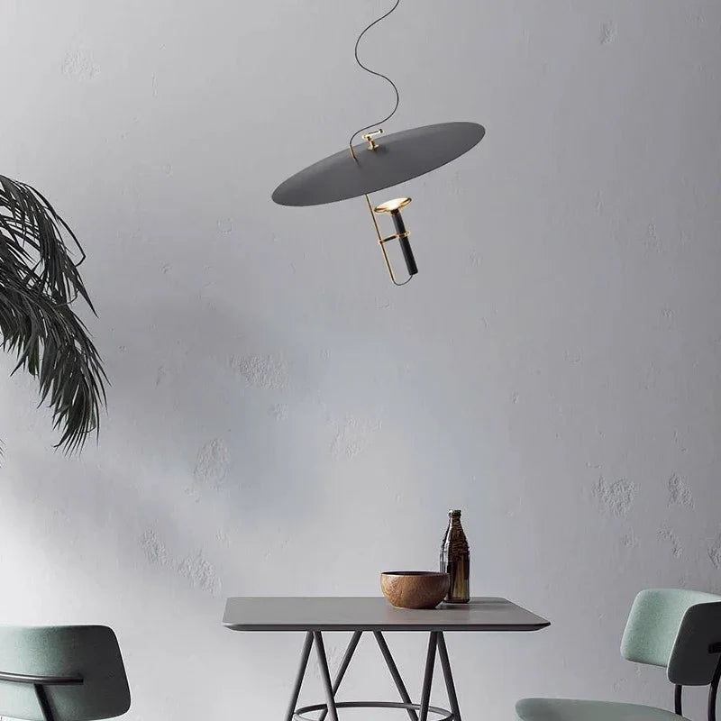 UFO Chandelier: Modern Nordic Minimalist LED Pendant Light for Dining Room, Bar, Bedroom
