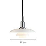 Nordic Glass Pendant Chandelier | High-Quality Ceiling Lamp for Kitchen & Dining