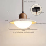 Yellow Travertine Stone LED Pendant Lamp - Vintage Hanging Lighting