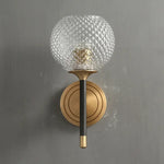 Copper Wooden Frame Wall Light with Hemp Rope - Creative Living Room Decor