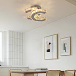 Crystal LED Ceiling Lamps Modern Chandeliers for Home Room Decor