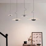 Modern LED Round Pendant Light for Kitchen Dining Bedroom Chandeliers