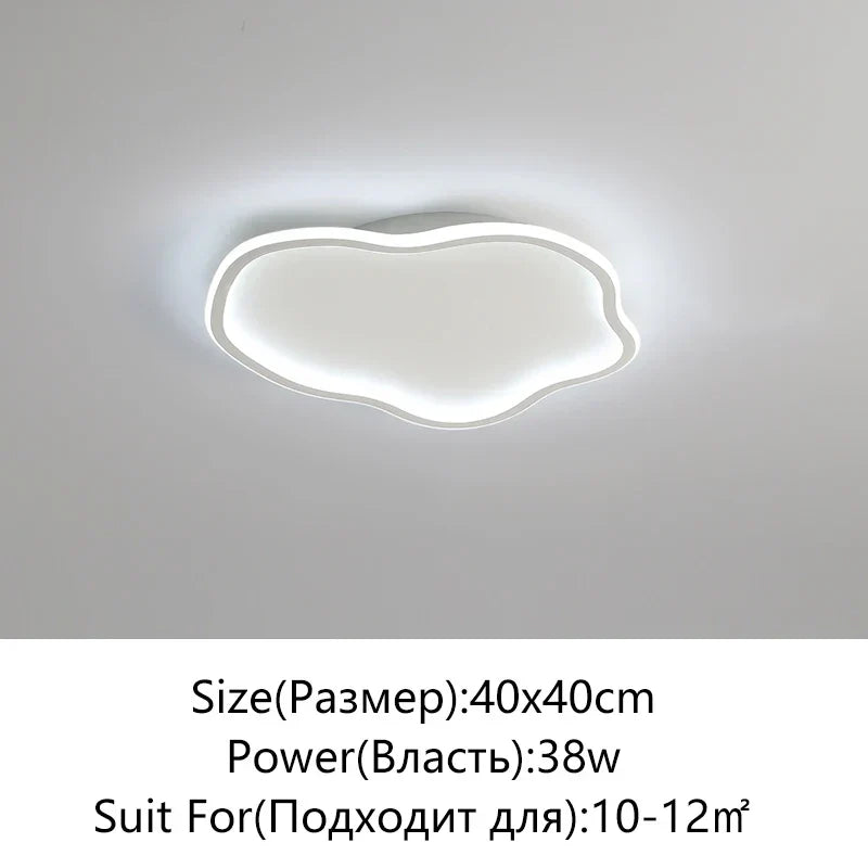 LED Ceiling Light: Minimalist Home Lighting Fixture for Living Room, Bedroom, Kitchen