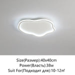 LED Ceiling Light: Minimalist Home Lighting Fixture for Living Room, Bedroom, Kitchen