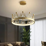 Nordic Princess LED Chandelier for Home Living Dining Bedroom - Simple Elegant Design