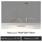 Aluminum Pendant Light Chandelier for Kitchen Dining Room Decoration