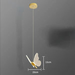 Butterfly LED Pendant Light for Bedroom and Living Room Decor