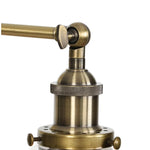 Industrial Vintage Loft 2-Light Plug In LED Wall Lamp