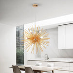 Gold LED Chandelier Pendant Light for Modern Kitchen Island Living Room