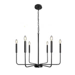 Modern Retro Chandelier Pendent Lamp LED Living Room Lighting Fixtures