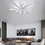 Acrylic LED Chandelier RC Dimming Modern Ceiling Lamp for Living Dining Room