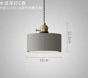 Blue Glass Pendant Lights for Bedroom Dinning Living Room