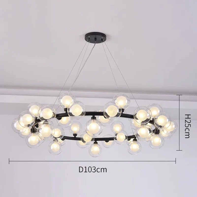 Modern LED Pendant Light Chandeliers for Living Room Dining Room Home Decor
